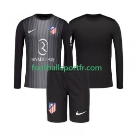 Tenue Atlético Madrid Gardien Enfant Exterieur 2025-2026 Maillot de Foot ML